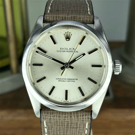 rolex 1002 on leather band|Rolex 1002 size.